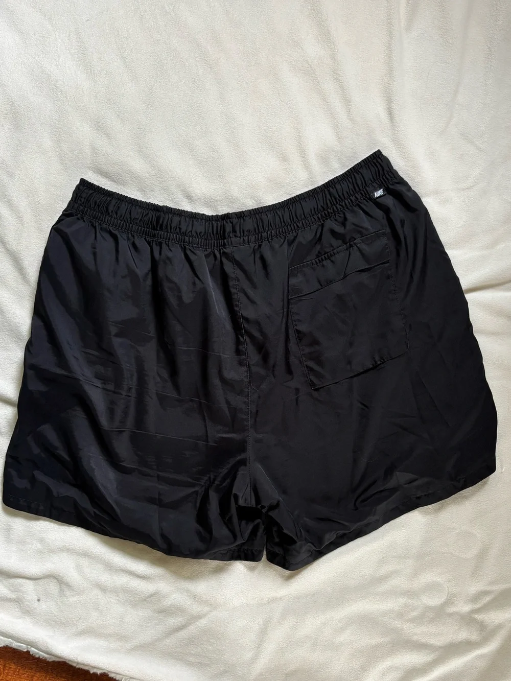 Nike Men’s Woven Lined Flow Shorts in Black